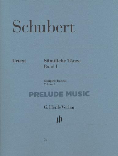 Schubert Complete Dances, Volume I