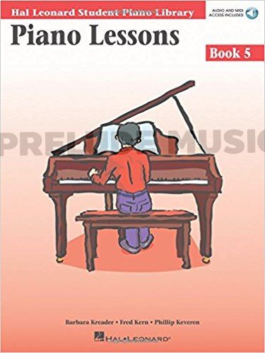 Hal Leonard Student Piano Library: Piano Lessons Book 5+Online Audio