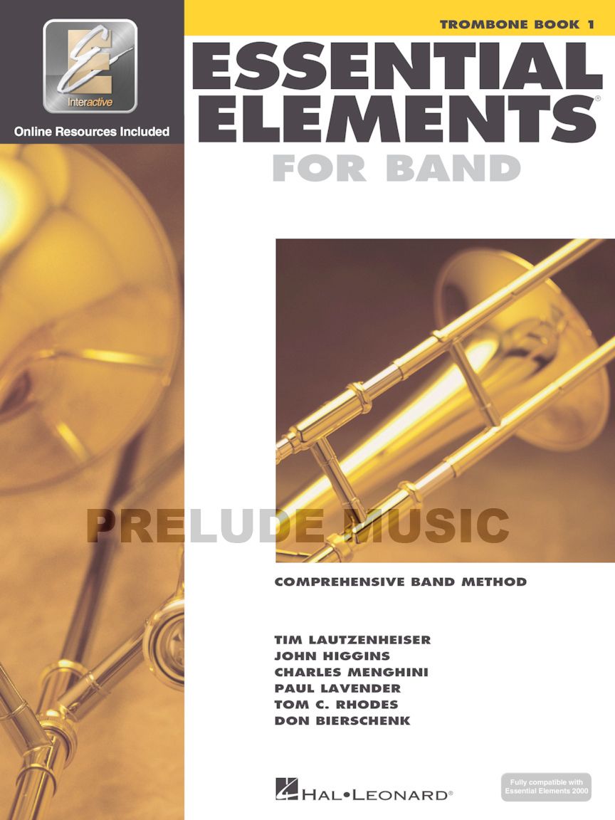 Essential Elements for Band � Trombone Book 1 with Eei