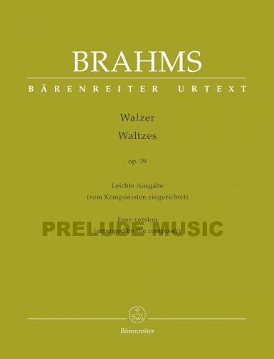 Brahms Waltzes op. 39