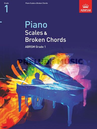 ABRSM Piano Scales and Broken Chords: From 2009 (Grade 1)