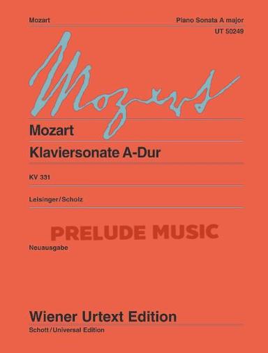 Mozart Piano Sonata in A Major KV 331