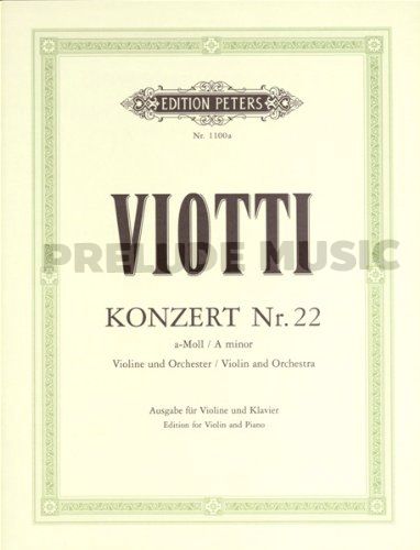 Concerto No. 22 in A minor
