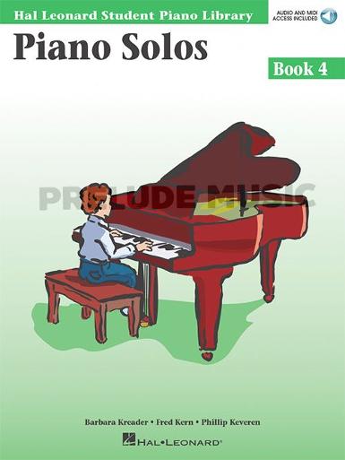 Hal Leonard Student Piano Library: Piano Solos Book 4+Online Audio