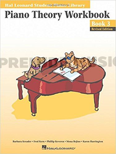 Hal Leonard Student Piano Library: Piano Theory Workbook Book 3