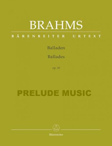 Brahms Ballades op. 10