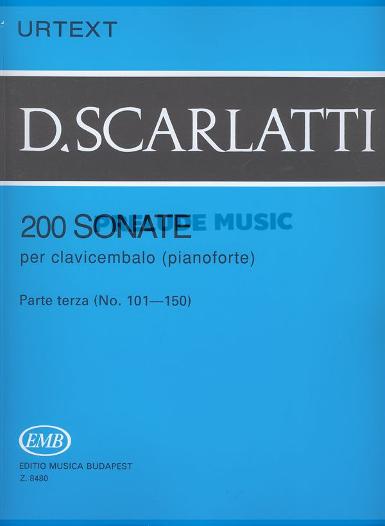 Scarlatti 200 Sonatas Volume 3