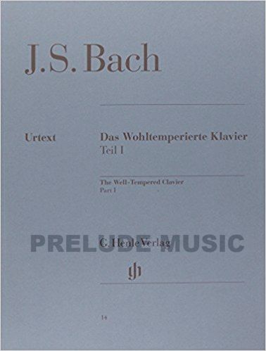 J.S.Bach The Well-Tempered Clavier Part I BWV 846-869