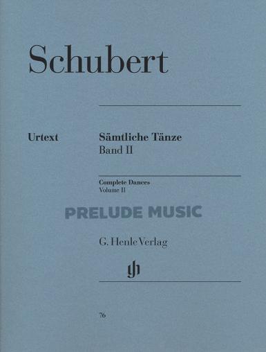 Schubert Complete Dances, Volume II