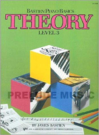 Bastien Piano Basics, Theory Level 3
