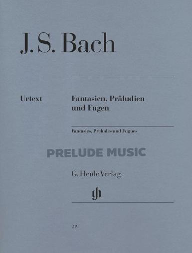 J.S.Bach Fantasies, Preludes and Fugues