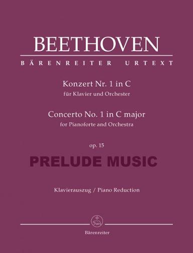 Beethoven Concerto for Pianoforte and Orchestra no. 1 C major op. 15