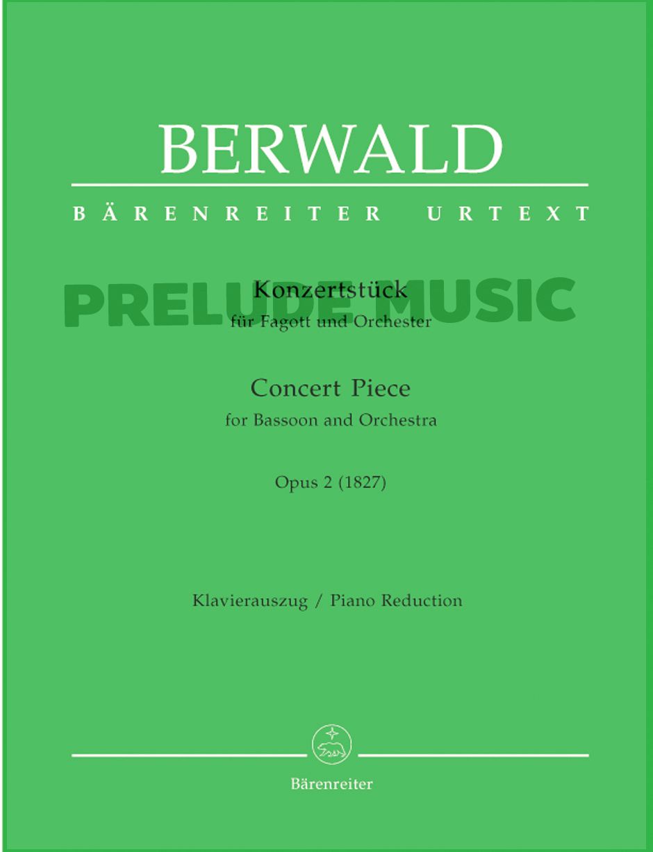 Berwald,Concert Piece for Bassoon and Orchestra op. 2