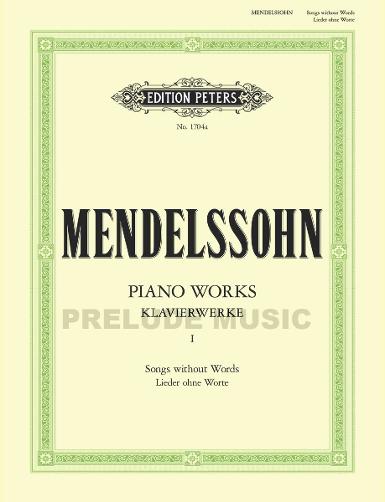 Mendelssohn: Piano Works, Vol. 1 Songs without Words
