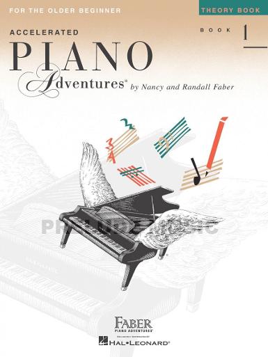 Accelerated Piano Adventures for the Older Beginner: Theory, Book 1