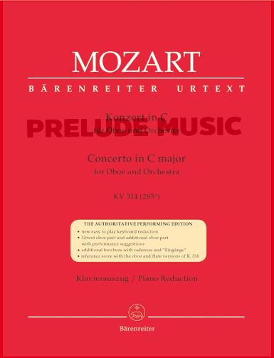 Mozart,Concerto for Oboe and Orchestra C major K. 314 (285d)