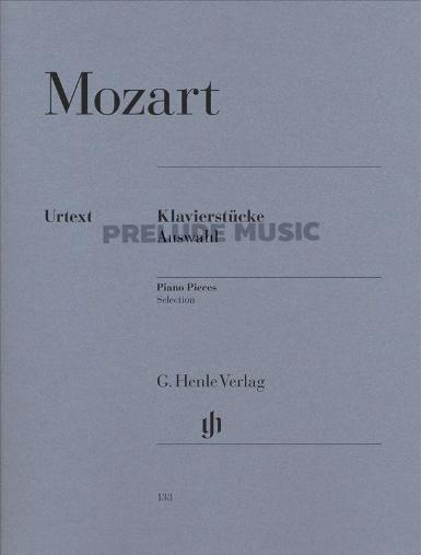 Mozart Piano Pieces, Selection