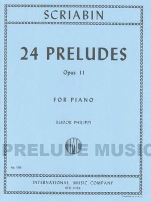 Scriabin 24 Preludes op.11