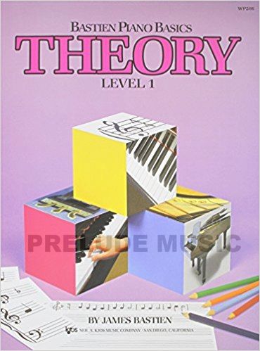 Bastien Piano Basics, Theory Level 1