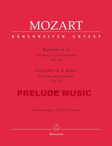 Mozart Concerto for Piano and Orchestra no. 12 A major K. 414