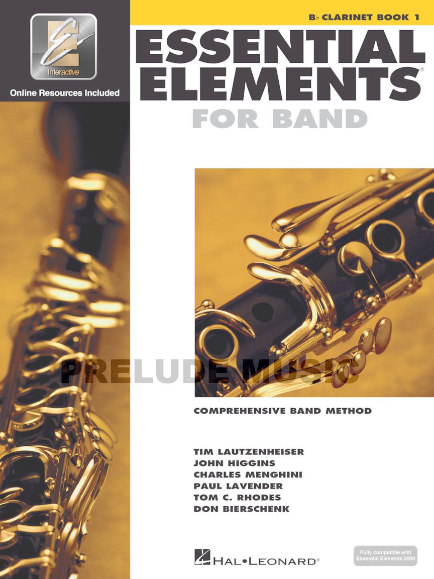 Essential Elements for Band � Bb Clarinet Book 1 with Eei