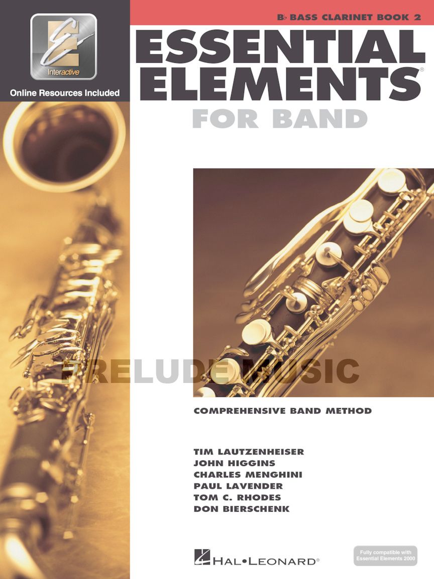 Essential Elements for Band � Bb Bass Clarinet Book 2 with Eei