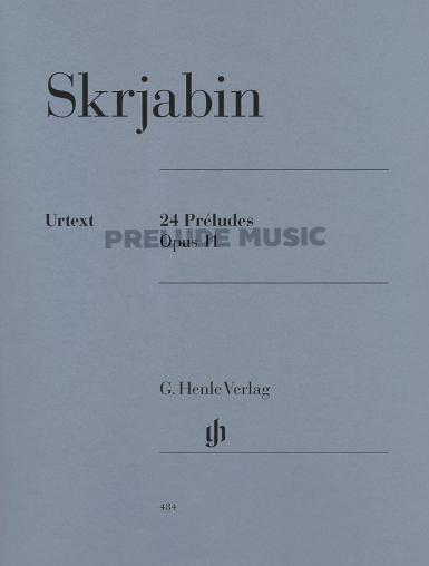 Scriabin 24 Pr?ludes op. 11