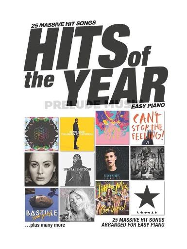 HITS OF THE YEAR 2016: EASY PIANO