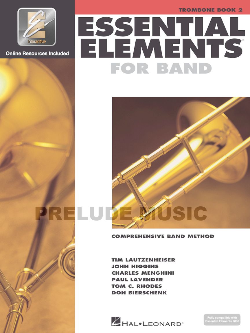 Essential Elements for Band � Trombone Book 2 with Eei