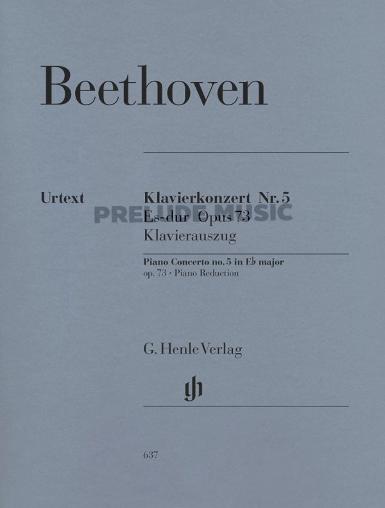 Beethoven Piano Concerto no. 5 E flat major op. 73