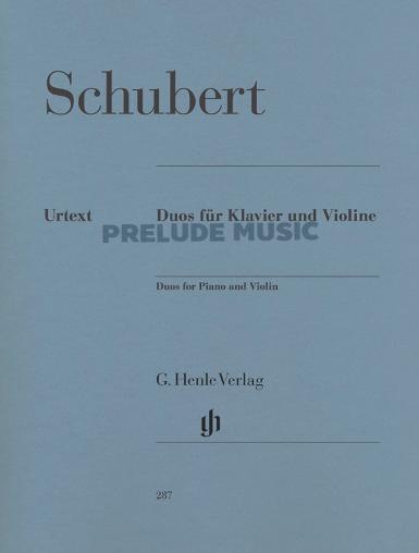 Schubert Duos for Piano and Violin