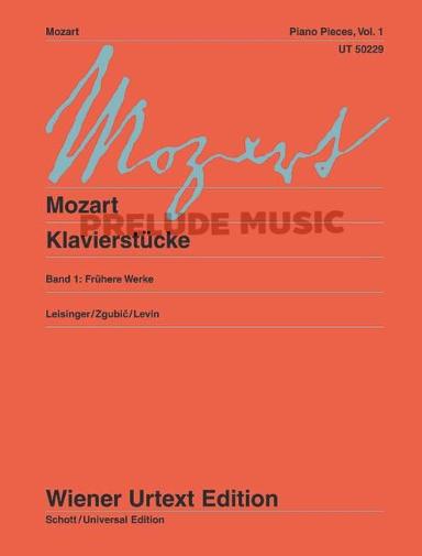 Mozart Piano Pieces for piano