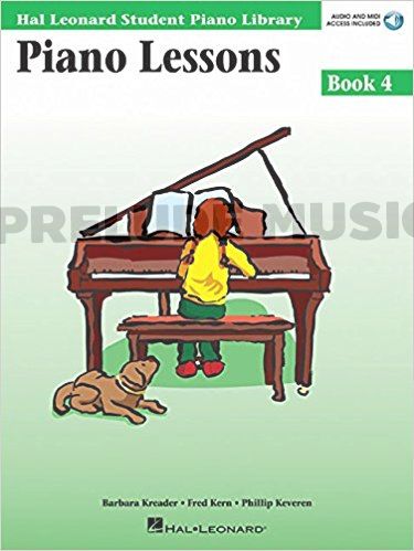 Hal Leonard Student Piano Library: Piano Lessons Book 4+Online Audio