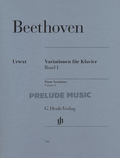 Beethoven Variations for Piano, Volume I