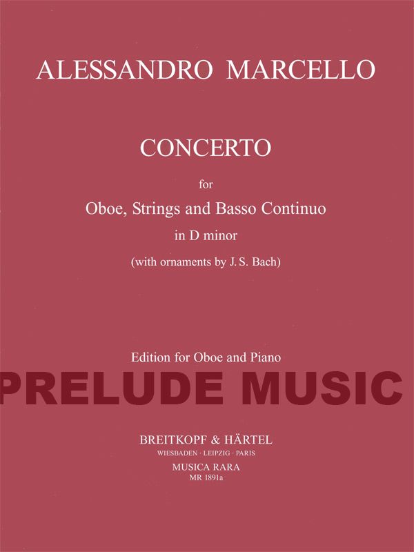 Concerto in D minor  oboe & piano