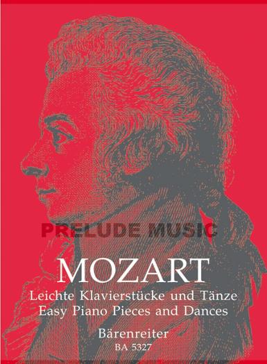 Mozart Easy Piano Pieces and Dances