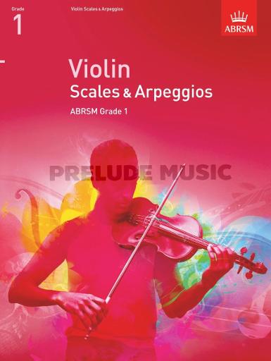 ABRSM Violin Scales & Arpeggios Grade 1from 2012