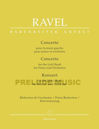 Ravel Concerto for the Left Hand for Piano and Orchestra