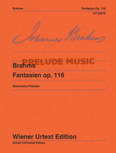 Brahms Fantasies for piano op. 116