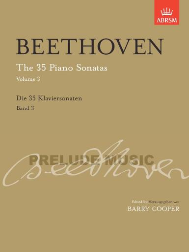 Beethoven The 35 Piano Sonatas Volume 3