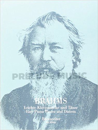 Easy Piano Pieces and Dances by Johannes Brahms