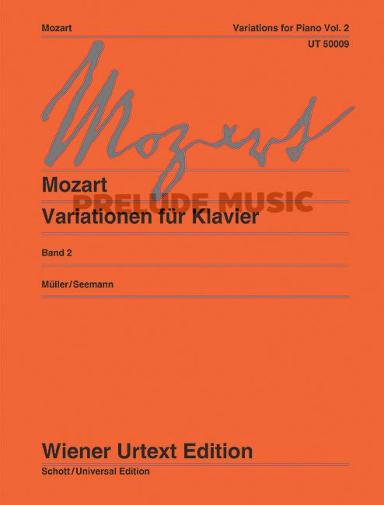 Mozart Variations for piano