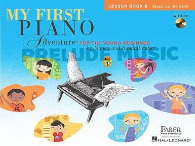 My First Piano Adventure: Lesson Book B with CD