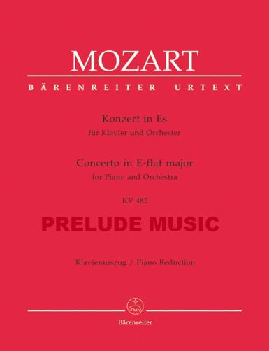 Mozart Concerto for Piano and Orchestra no. 22 E-flat major K. 482