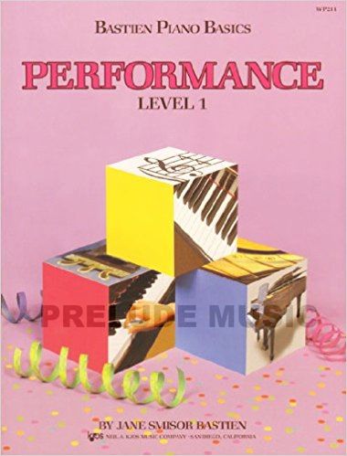 Bastien Piano Basics, Performance Level 1