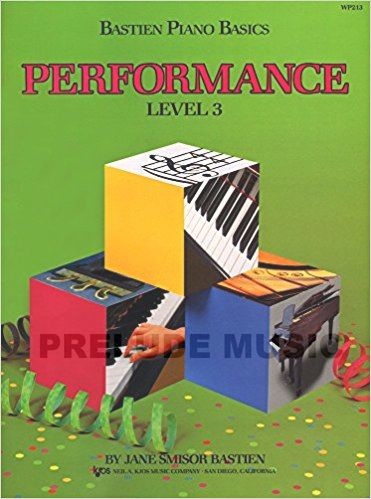 Bastien Piano Basics, Performance Level 3