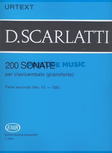 Scarlatti 200 Sonate per clavicembalo 2 (pianoforte)