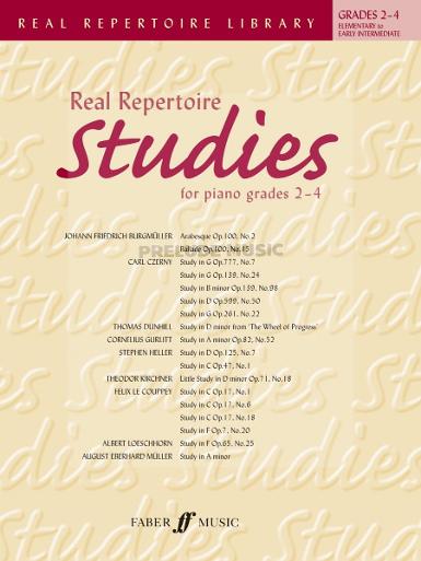 Real Repertoire Studies Grades 2-4 (Piano Solo)