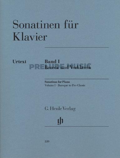 Sonatinas for Piano Volume I, Baroque to Pre-Classic