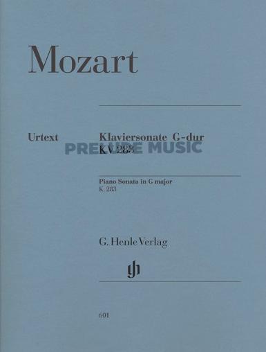 Mozart Piano Sonata G major K. 283 (189h)